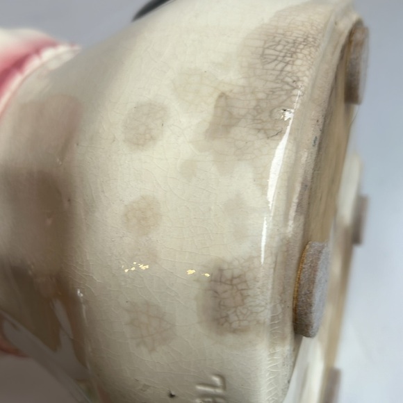 Vintage Cardinal Pottery USA cookie jar sack of cookies sack of treats lid - Picture 10 of 15